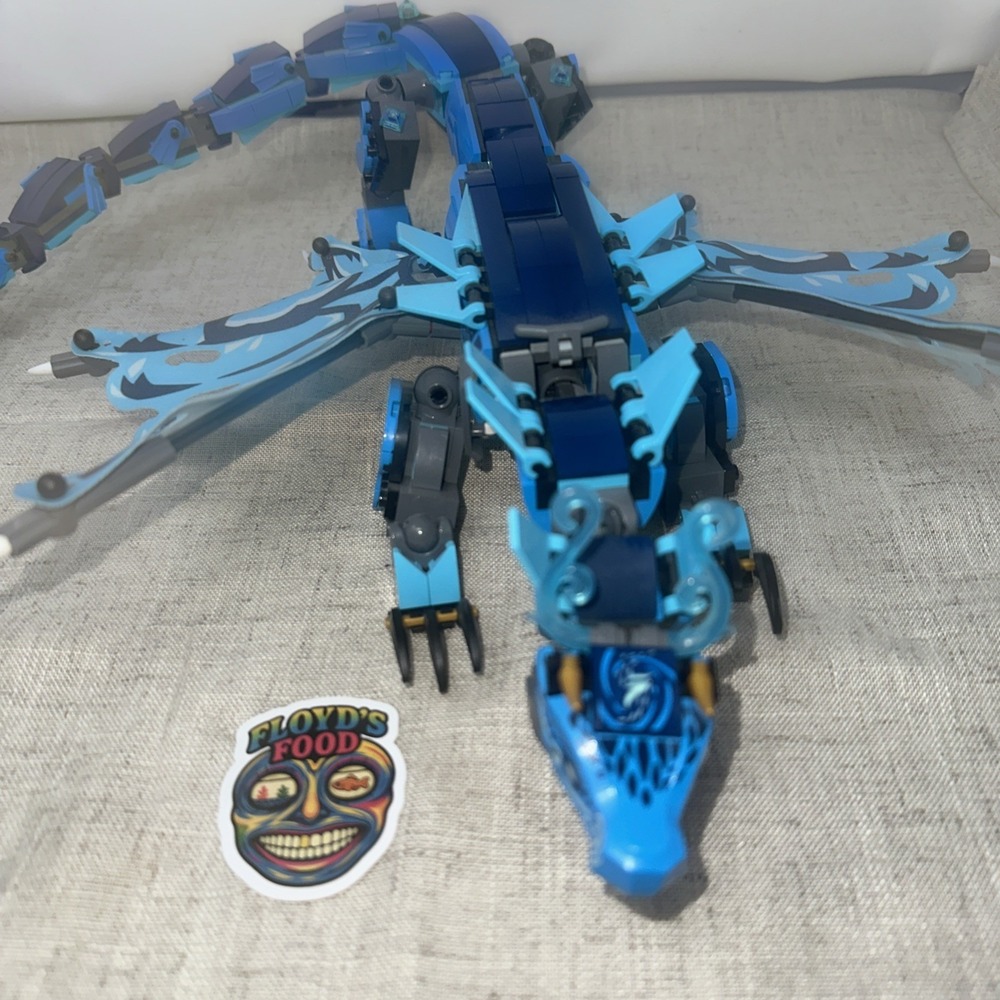 LEGO NINJAGO: Water Dragon (71754) (ONLY INCLUDES DRAGON)